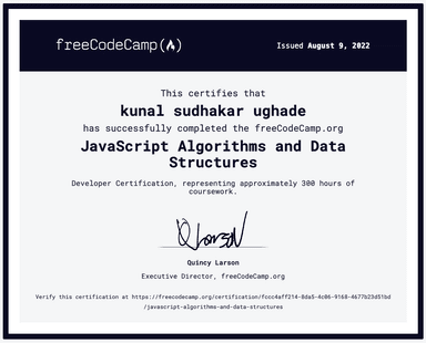 JAVASCRIPT ALGORITHMS AND DATA STRUCTURES